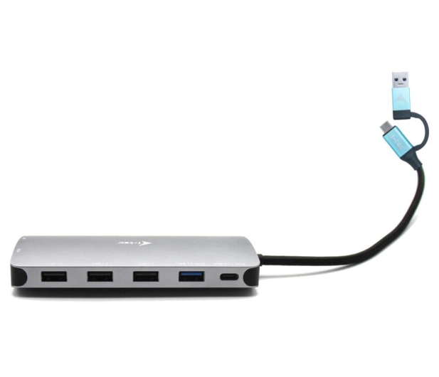 i-tec USB 3.0 USB-C/TB 3x Display Travel Nano Dock LAN PD100 - 1083728 - zdjęcie 2